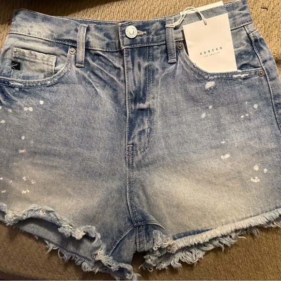 KanCan high rise shorts - Picture 1 of 6
